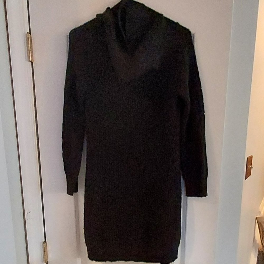Turtleneck sweater dress